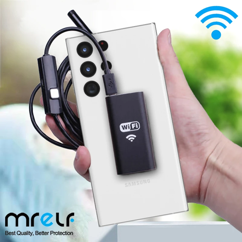8 мм WIFI эндоскоп камера Гибкая для мобильного бороскопа Usb Proble смартфона видео