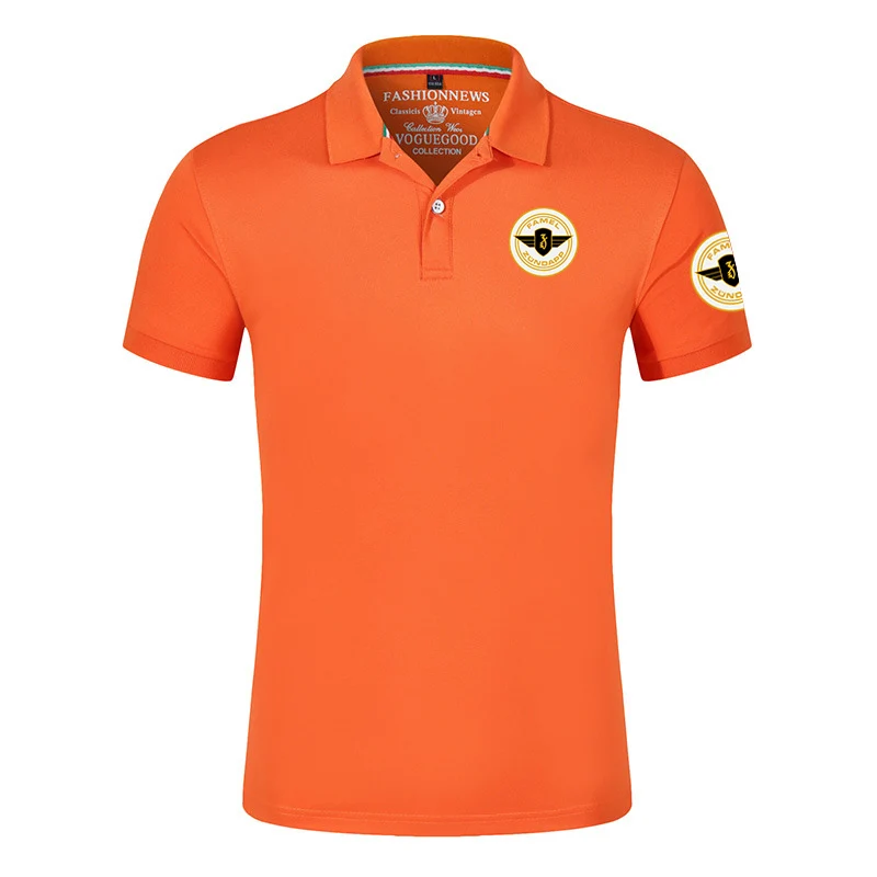 Mens Classic Summer Polo Shirt Casual Short Sleeve Streetwear