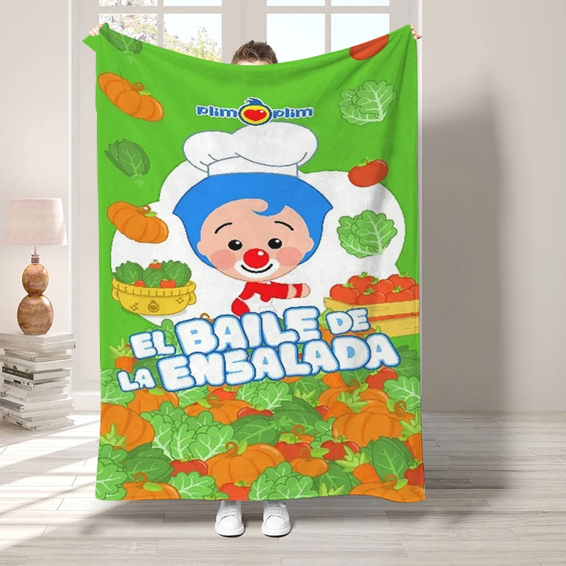 

Anime Blanket Plim Plim Double Bed Blankets for Decorative Sofa Summer Comforter Bedspread the Bedspreads Throw & Throws Baby
