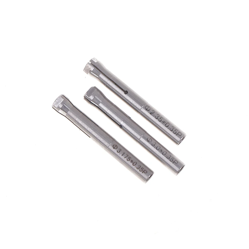 새로운 전자식 연삭기 클램핑 조각 척 감속기 콜릿 어댑터 드릴 컨버터 2.35mm 3.0mm 3.175mm 액세서리