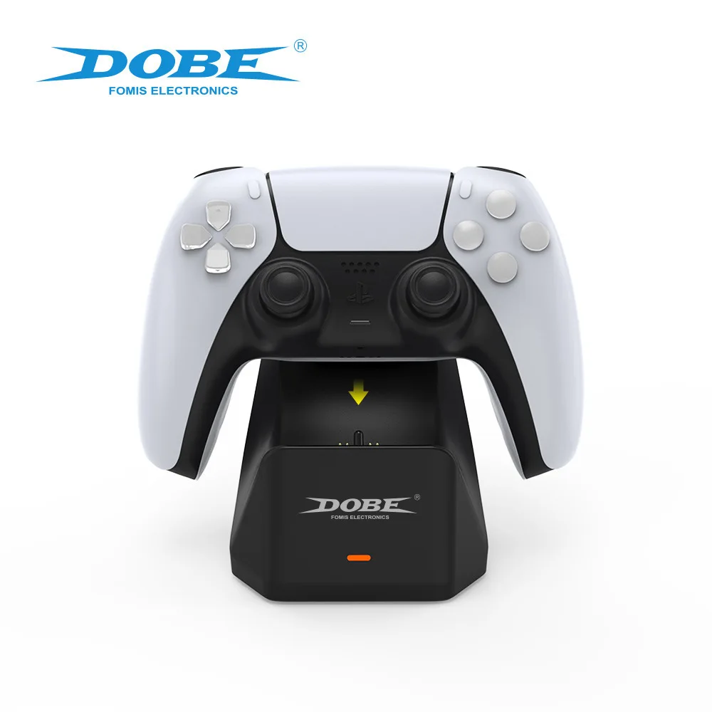 PS5 게임 컨트롤러용 싱글 시트 충전 거치대, P5 무선 블루투스 컨트롤러 충전기, PS5 핸들 시트 고속 충전