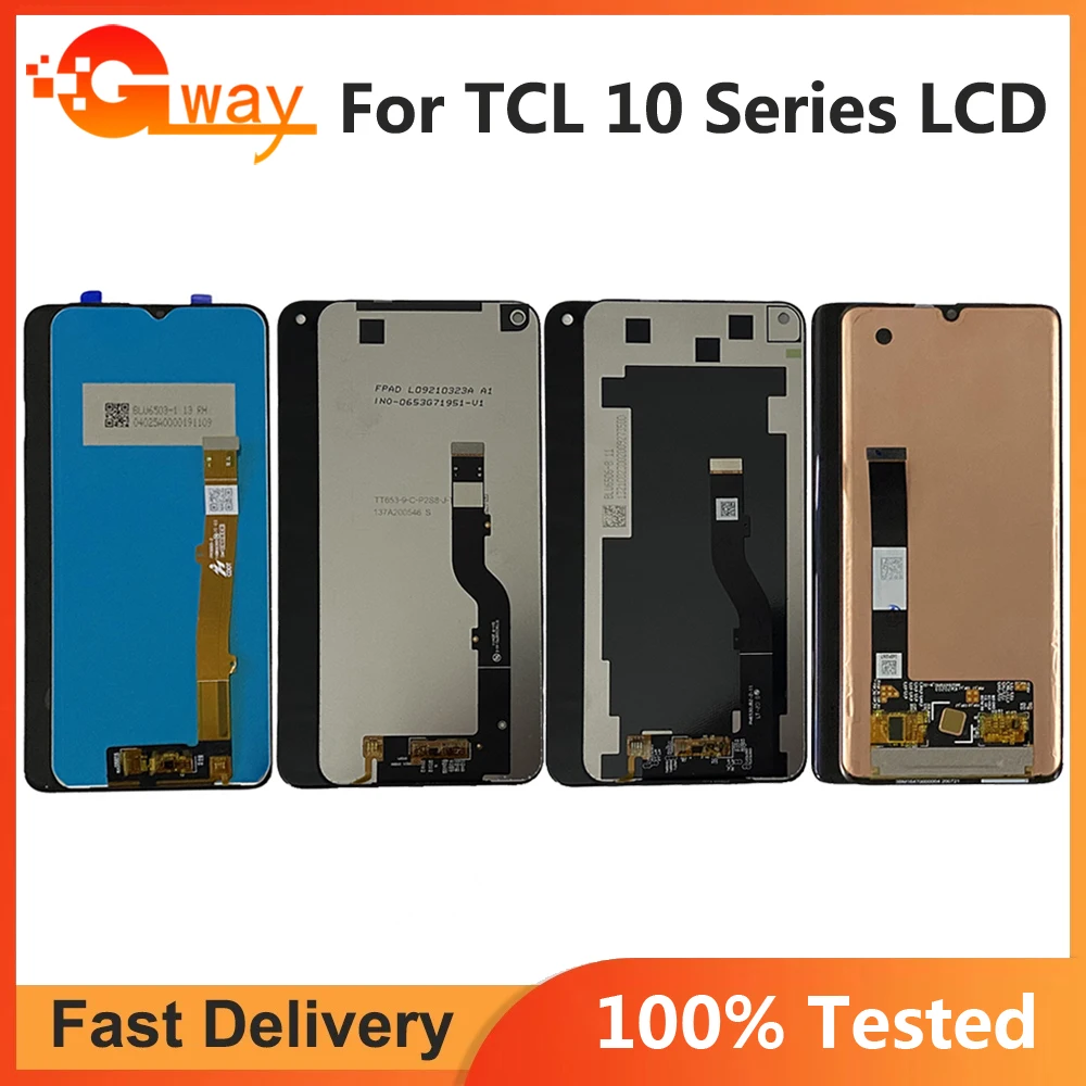 

Для TCL 10 SE LCD T766H 10 5G LCD T790Y T790H экран дисплея дигитайзер для TCL 10L T770H 10 Pro T799H LCD 10 Plus T782H дисплей