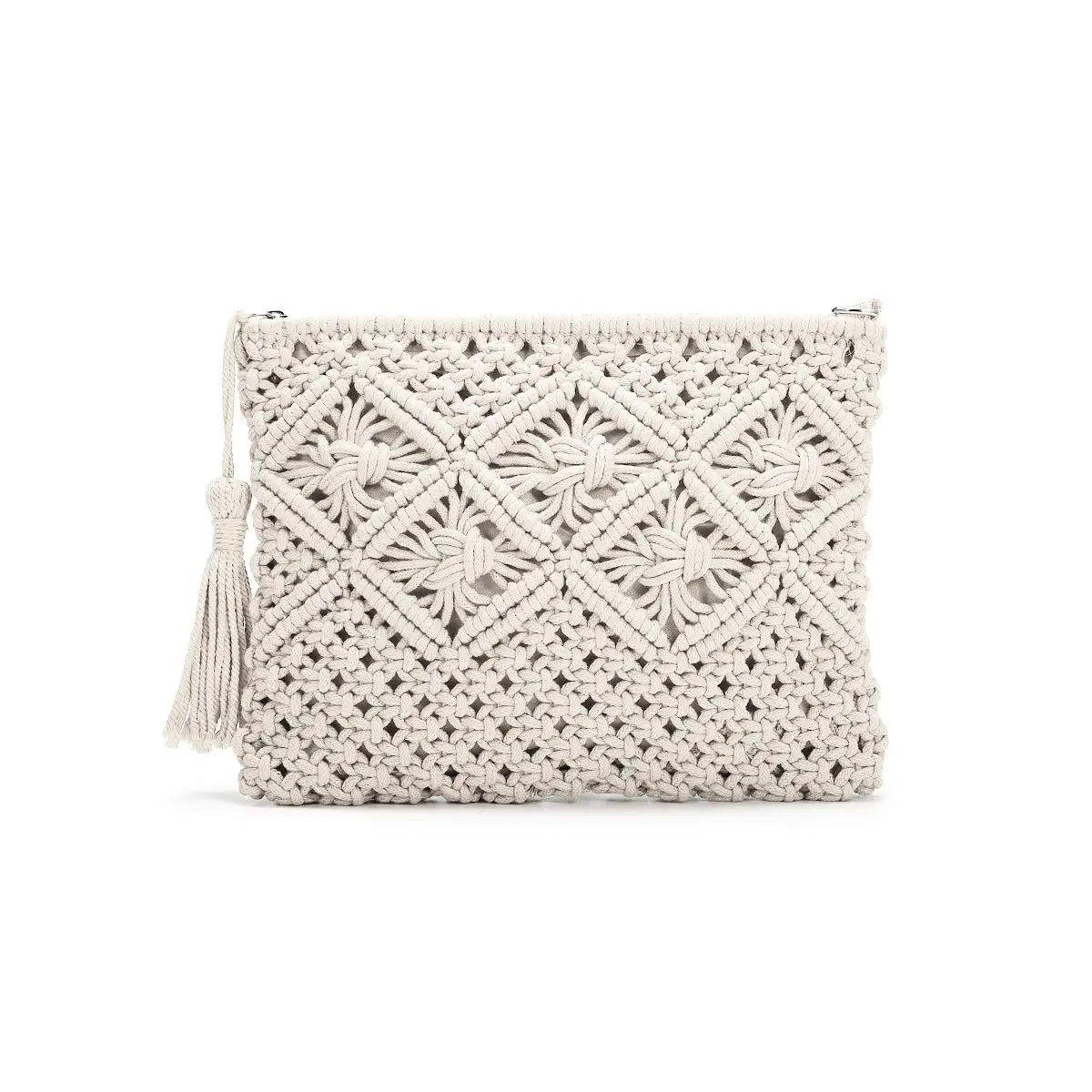 

Женский соломенный клатч с кисточками, летняя пляжная сумка