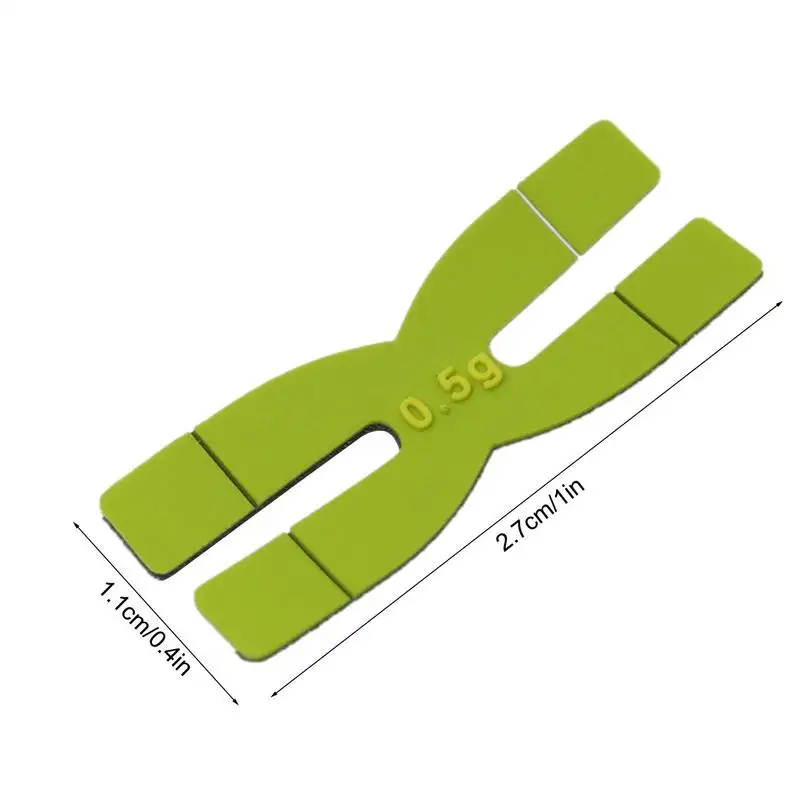 0.5g Tennis Racket Weight Balance Strips Tennis Badminton Racquet Sports Silicone Racquet Weight Balance Tapes