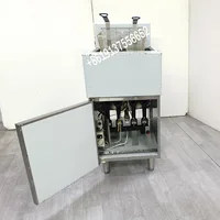 Vertical Gas Electric Temperature Controlled Fryer Luxury Commercial Large Capacity Natural Gas Three-tube/Four-tube Fryer 1