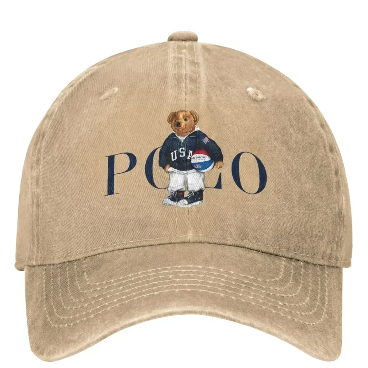 Fashion Kawaii Bears Baseball Cap Classic Polo Denim Cap Unisex Teens Trucker Dad Hat All-season Running Hippie Snapback baseball cap,baseball caps,baseball hats,trucker hat