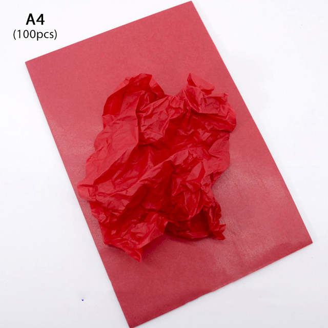 Multicolor Liner Tissue Paper For Clothing Shirt Shoes DIY Handmade A4 Translucent Wine Wrapping Papers Gift Packaging