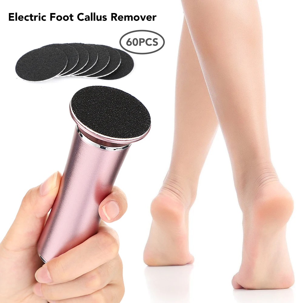 Electric Foot Callus Remover Foot Care Tool Remove Dead Skin File Set Replacement Sandpaper