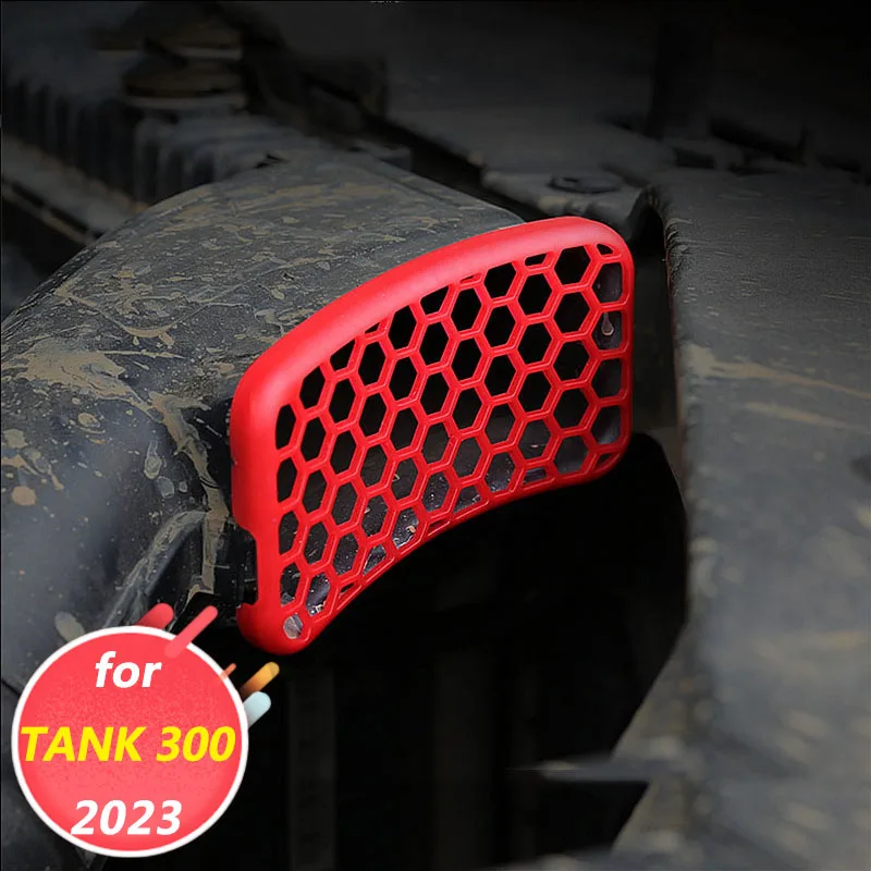 Automotive Decoration Accessories - Engine Intake Hood  Intake Hood Protective Mesh For Great Wall Gwm Wey Tank 300 2022 2023