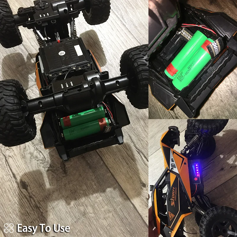 Battery Case Hard 18650 Power Bank 1 2 3 4 Slot Container With Hard Pin Easy Welding Upgrade ABS