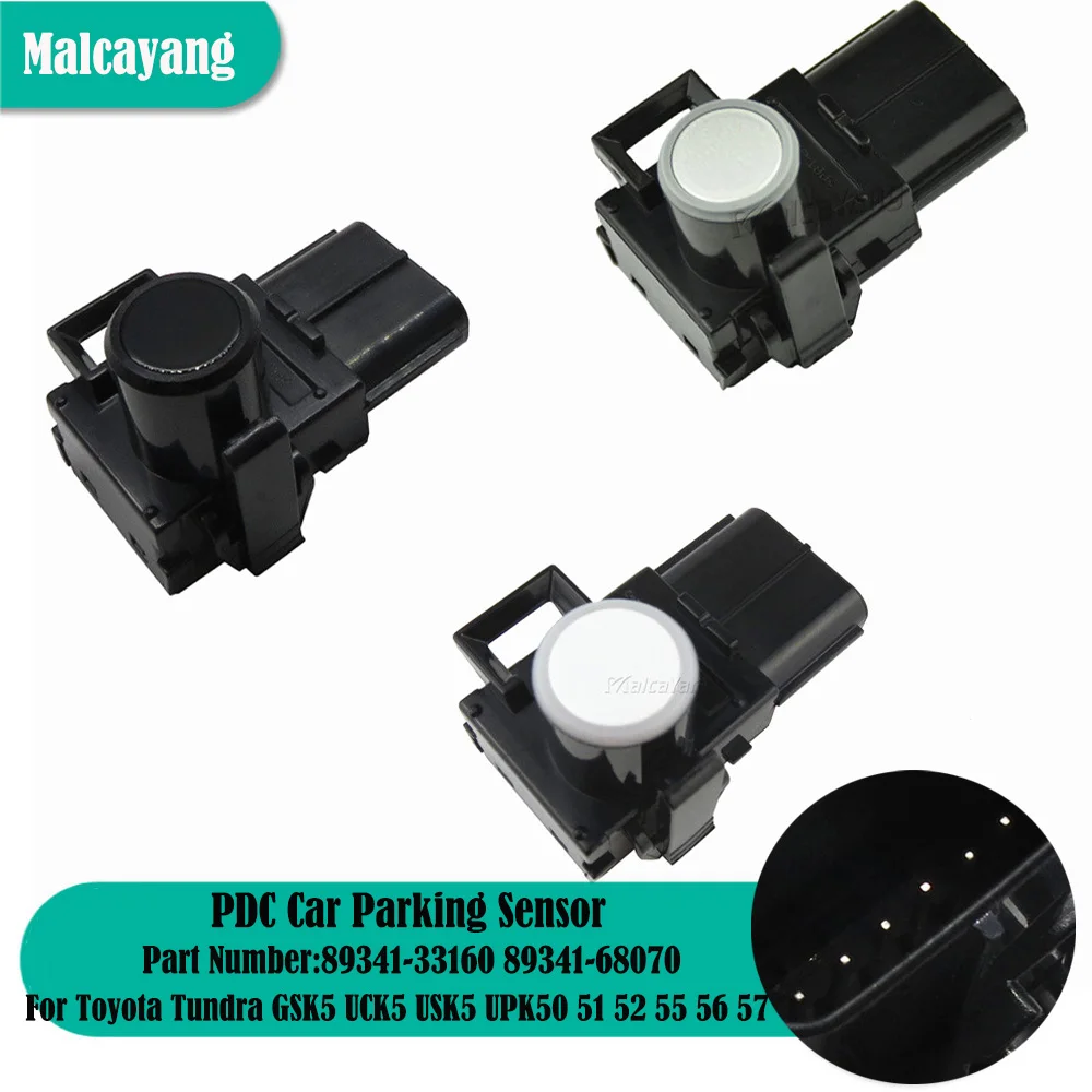 

89341-33160 89341-68070 Hight Quality Parking Distance Control PDC Sensor For Toyota Tundra GSK5 UCK5 USK5 UPK50 51 52 55 56 57