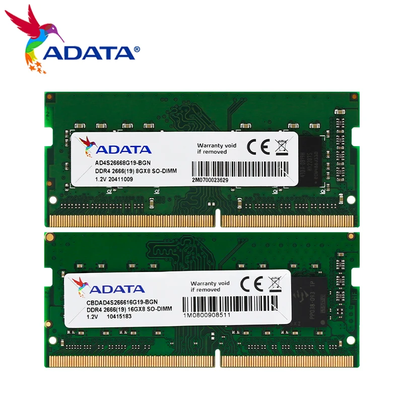 Adata-memória de Alto Desempenho para Laptop Ram Ddr4 2666mhz 16gb 8gb 3200mhz 32gb 16gb 8gb - Imagem 6