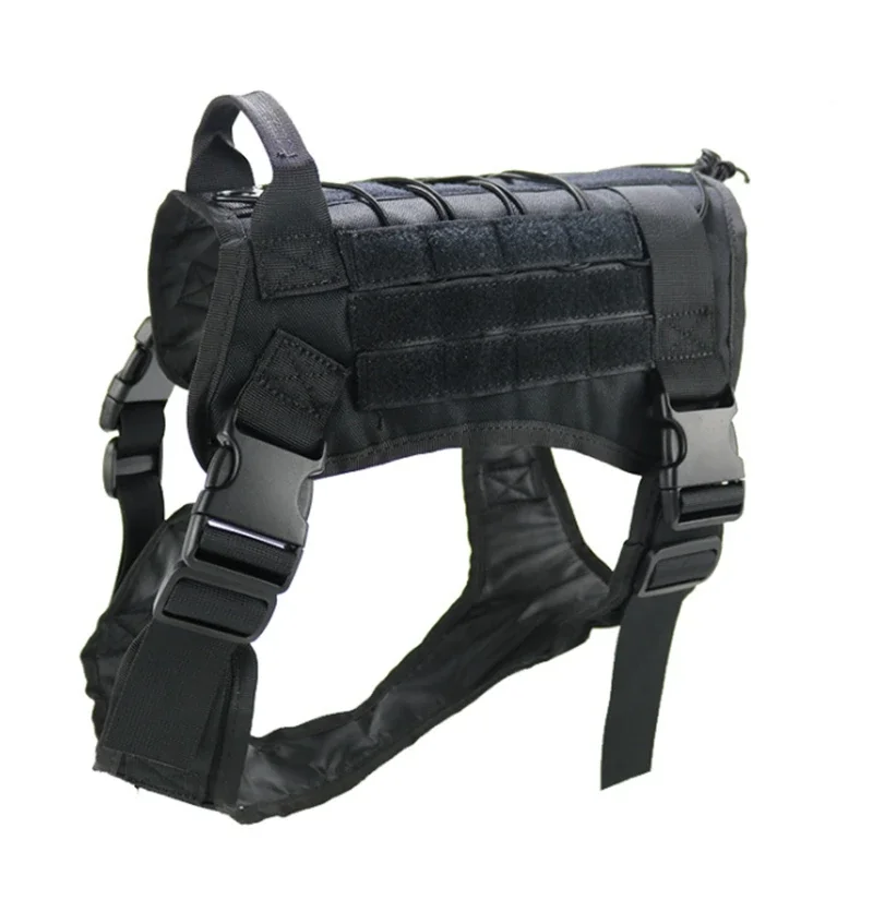 thumbnail image 1 of Arnés táctico militar impermeable para perros, chaleco de Entrenamiento para perros, hebilla de Metal ajustable, Material grueso, chaleco para perros medianos y grandes, 1 of 5