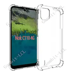 Premium Clear Silicone Shockproof Phone Case - Luxury Transparent Protection for Nokia XR21 (Clear)