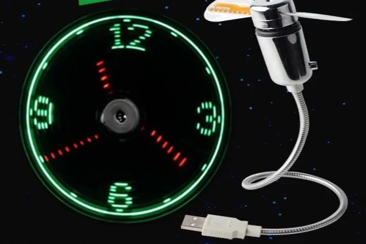 Interfaccia intelligente in tempo reale per dormitorio, orologio olografico, proiettore, ventilatore, piccolo tavolo da ufficio, illuminazione_voghion.com