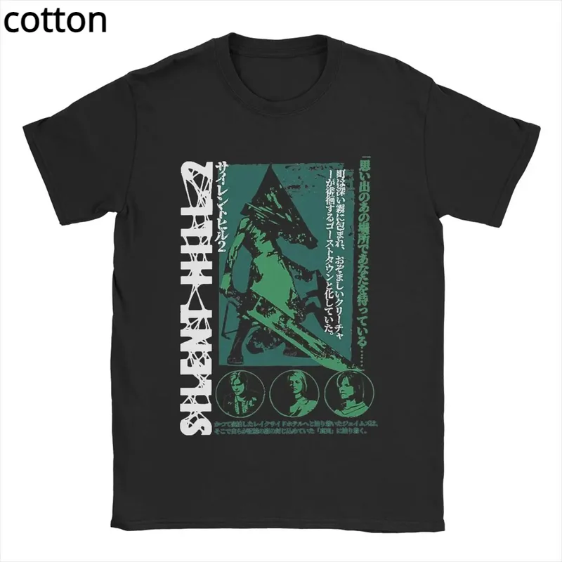 

Men's Pyramid Head Silent Hill T Shirts Pure Cotton Tops Funny Short Sleeve Round Neck Tees New Arrival T-Shirt