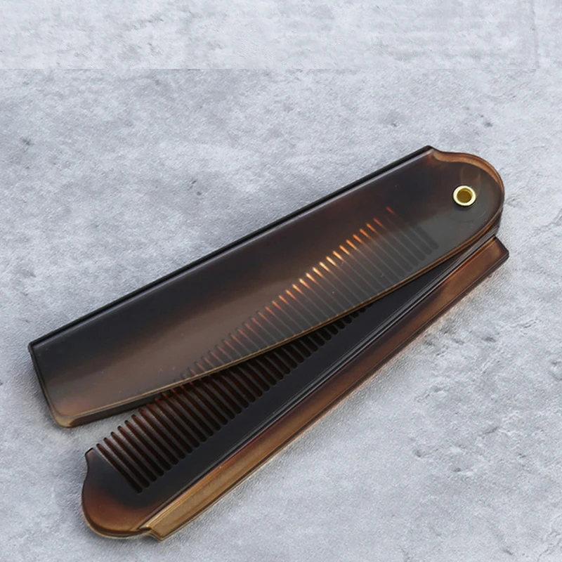 Folding Comb Professional Portable Hair Comb Hard Toothed Combs Styling Makeup Comb 5