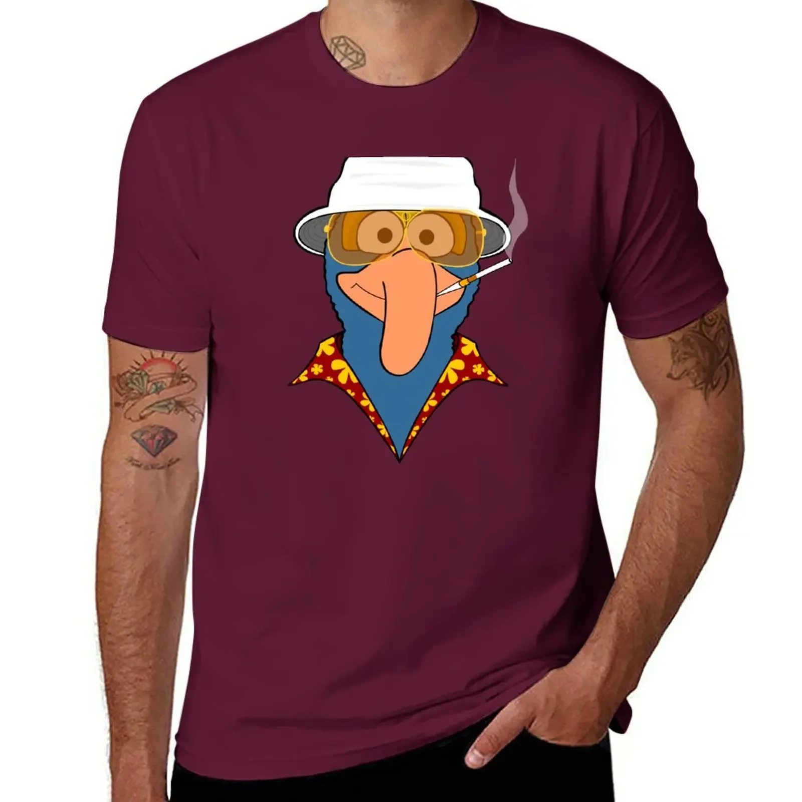 

Gonzo Journalism T-Shirt blacks quick drying mens t shirts casual stylish