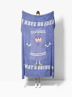 130x150cm Southpark Comedy Humorous Gift Blanket For Men Women Cozy Soft Towelie Wanna Get High Throw Blankets 1