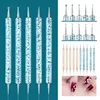 5pcs Professional Nail Art Brushes Kit Classic Acrylic Liner Dotting Drawing Pen With Plastic Handle For Manicure Design Tool 2