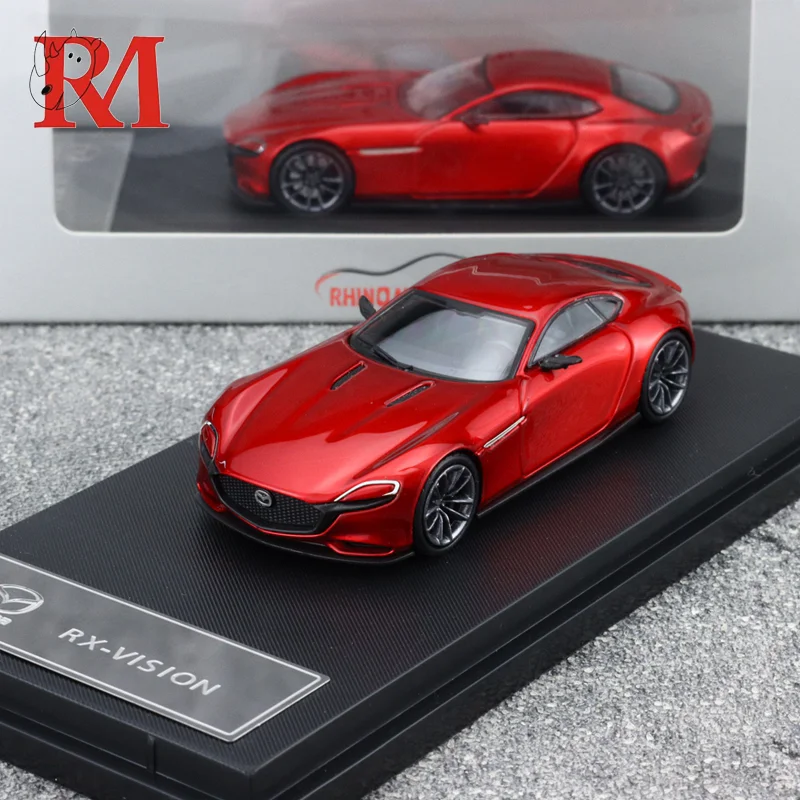 【新品】Mazda RX-Vision ミニカー レッド 1/64 マツダ New In Stock Rm 1:64 Concept Car Mazda Rx-Vision Coupe