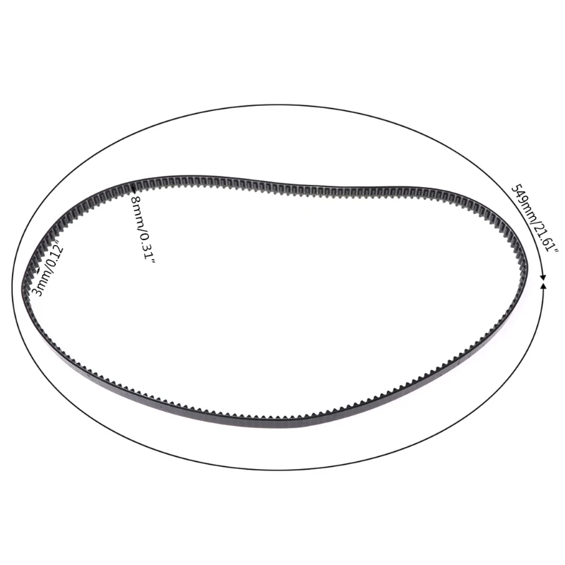 Bread Machine W8KC Automatic Bread Maker Machine Belt Band Strap Perimeter 549mm For XBM-1328 Tools