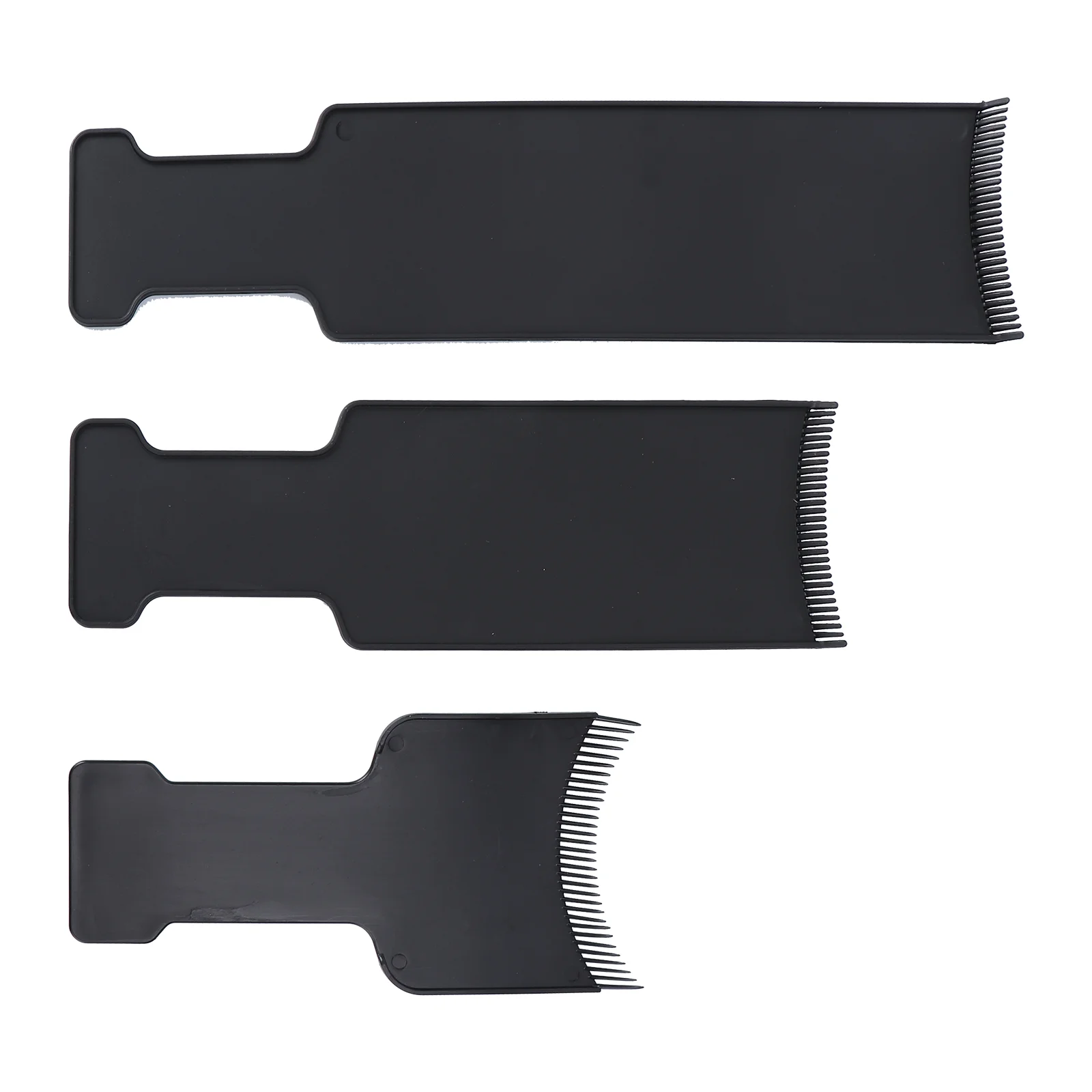 

3 Pcs Hair Brush Tool Brushes Skateboard Coloring Comb Hairdressing Tint Styling