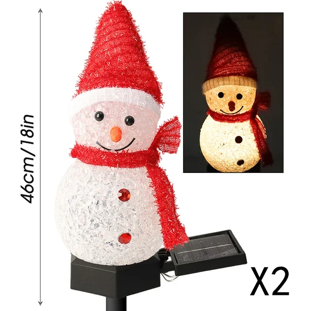 Nativity Scene Solar Light Christmas Outdoor Decorations 5