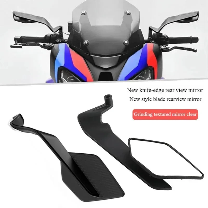혼다 CB650F CB650R CB750 CB1000R CB1100 CB1300 CB150R 용 유니버설 오토바이 미러 윈드 윙 사이드 리어뷰 후진 거울