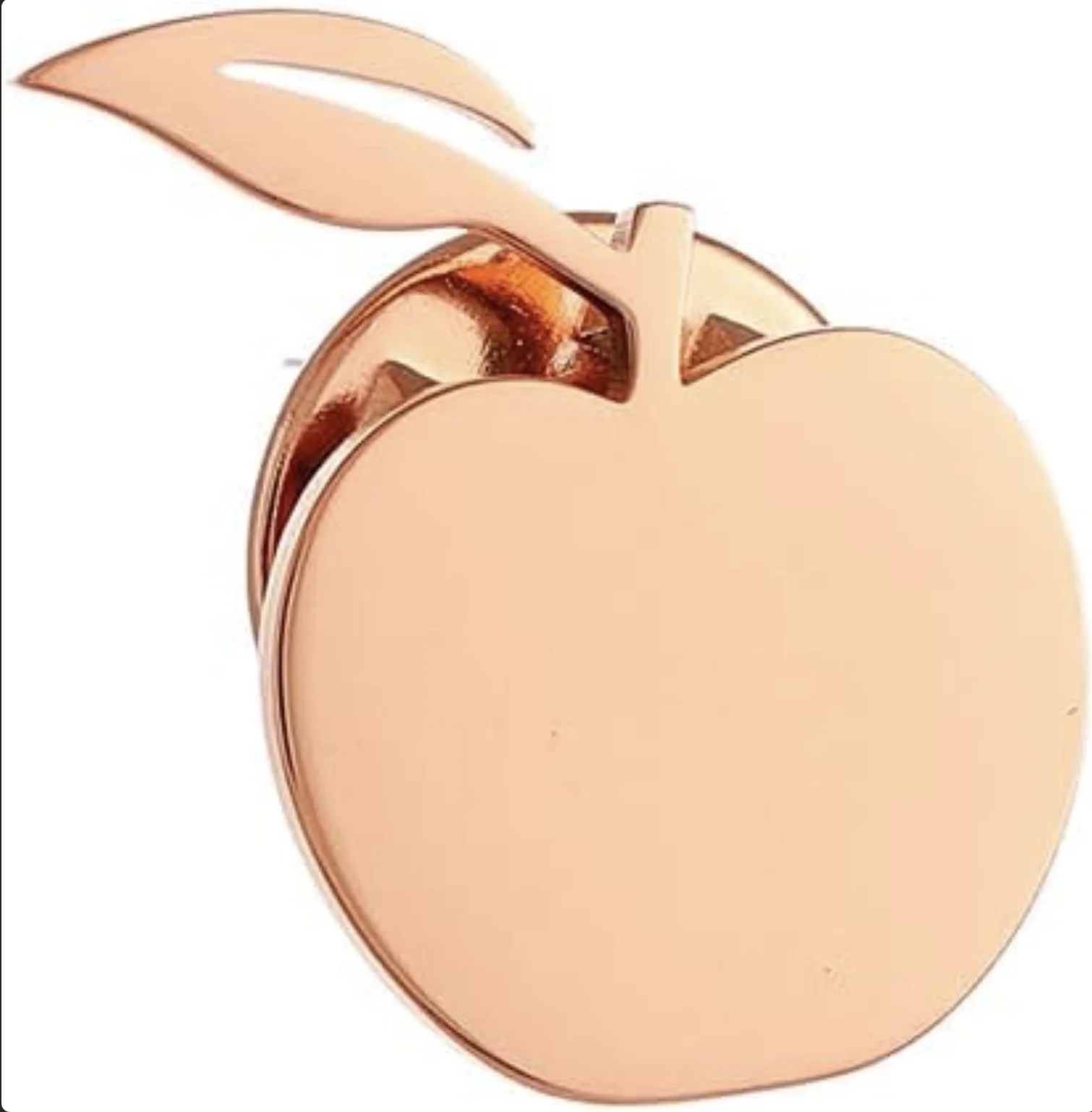스테인레스 스틸 섬세한 Apple 남성용 브로치 옷깃 핀 여성용 버클 클립
