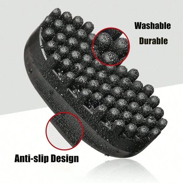 3pcs Hair Styling Rubber Afro Curl Sponge Set - Image 4