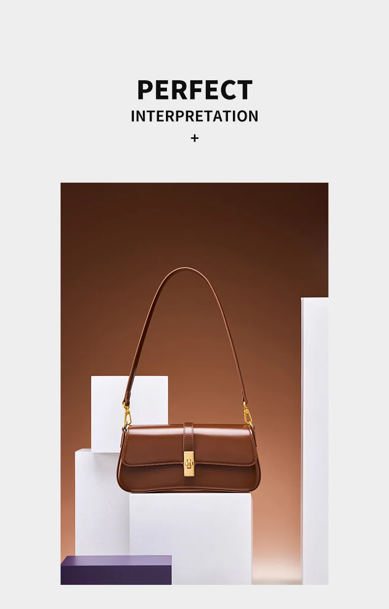Women's Single Shoulder Crossbody Bag In Cowhide Leather_voghion.com