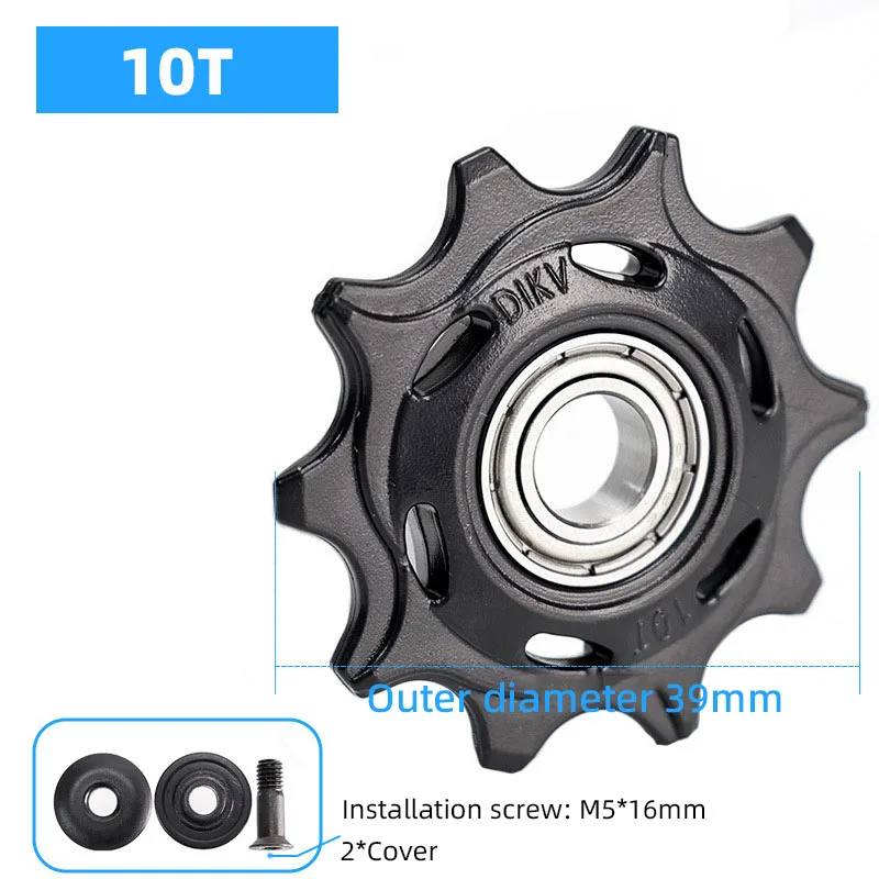 Durable Bicycle Rear Derailleur Jockey Wheel with Smooth Bearings
