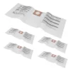 5 Pack Replacement Wet/Dry Vacuum Bags Dust Bags for Shop-Vac Ridgid 5-8 Gallon Vacuum 9066100 90661 906-61 4
