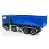 1:14 8x8 RC Hydraulic Dumper Car Metal Roll-on Full Dump Truck High Bucket Sound Light Finished Toy Tipper Vehicle Model TH23920 5