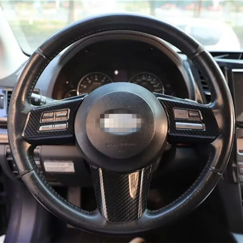 

Панель рулевого колеса для Subaru Outback 2014-2018, Обложка рамы, отделка, наклейка из АБС-пластика