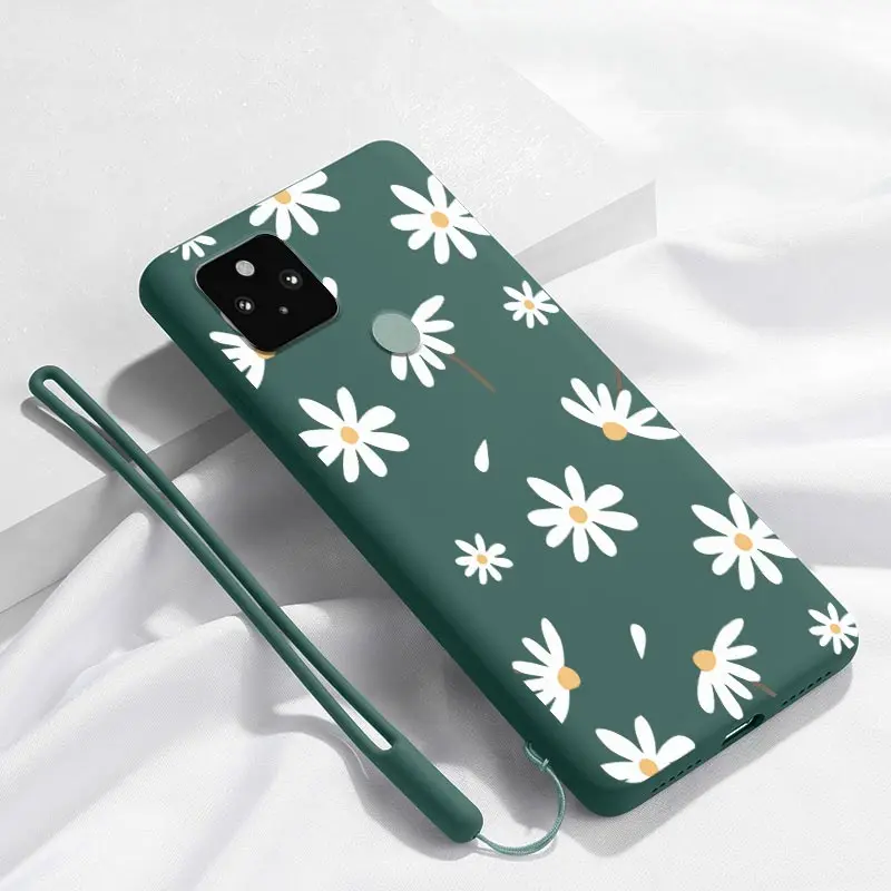 Sunflower White Silicone Bracelet Phone Case