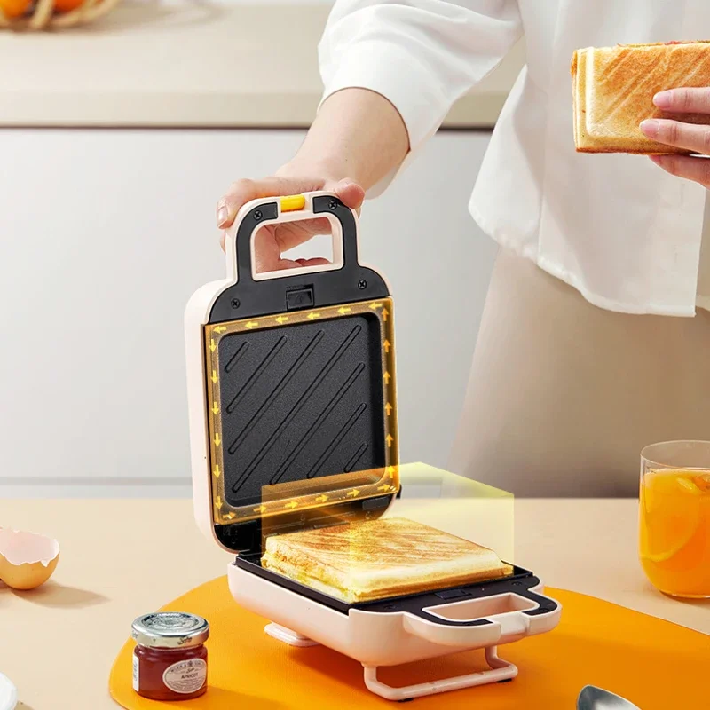 Breakfast Machine Household Sandwich Machine Small Waffle Multi-Function Baking Toaster Automatic Toasted Bread