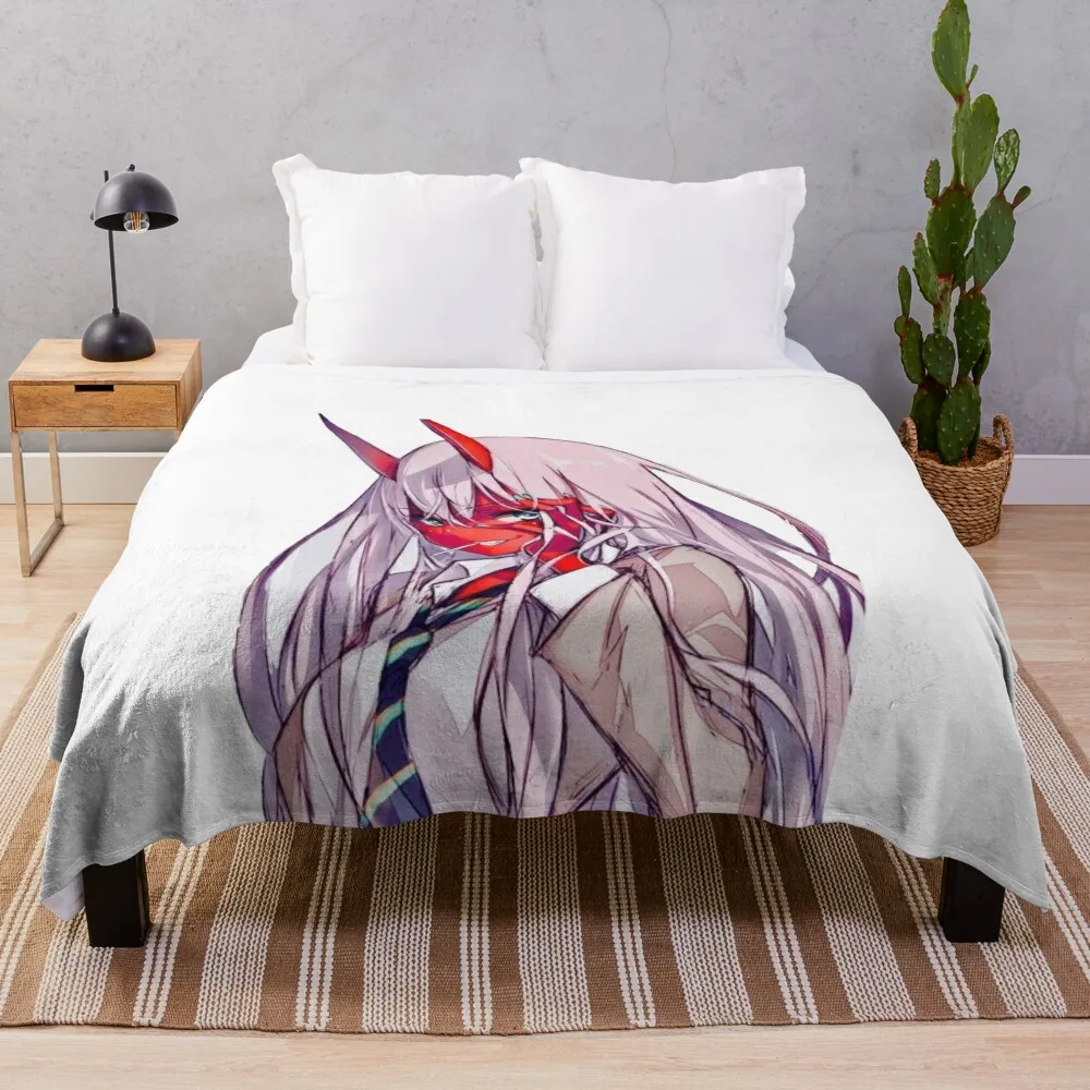 

zero two Throw Blanket Extra Large Blanket Soft Blanket Sofa Quilt