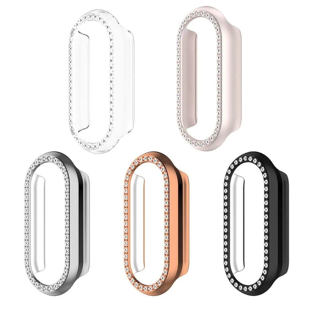 Set of 2 Crystal Rhinestone Bling Protective Frames