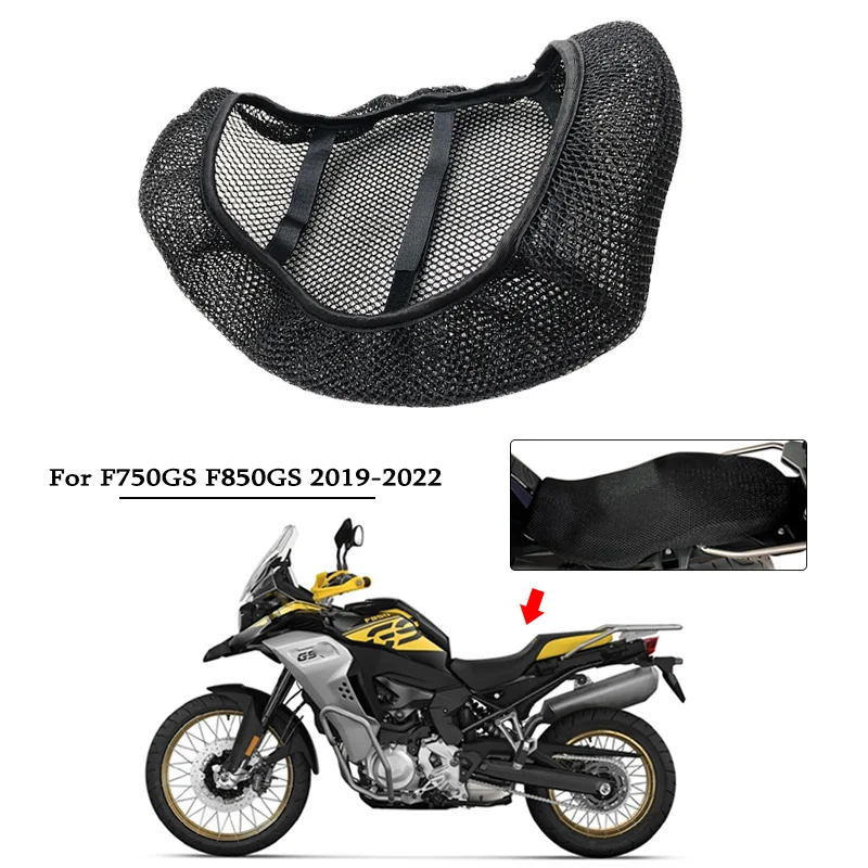 

Motorcycle Breathable Seat Cover Anti-Slip Cushion Seat Cover Fit For BMW F750GS F850GS F750 GS F850 GS F 850GS 2019-2022 2021