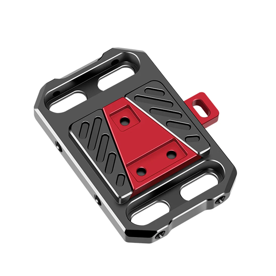 Aluminium-Schnellverschluss-V-Lock-V-Mount-Batterie mit fester Grundplatte und 15-mm-Stabklemme für DSLR-Kameras folgen der Fokussierung – Detail 10