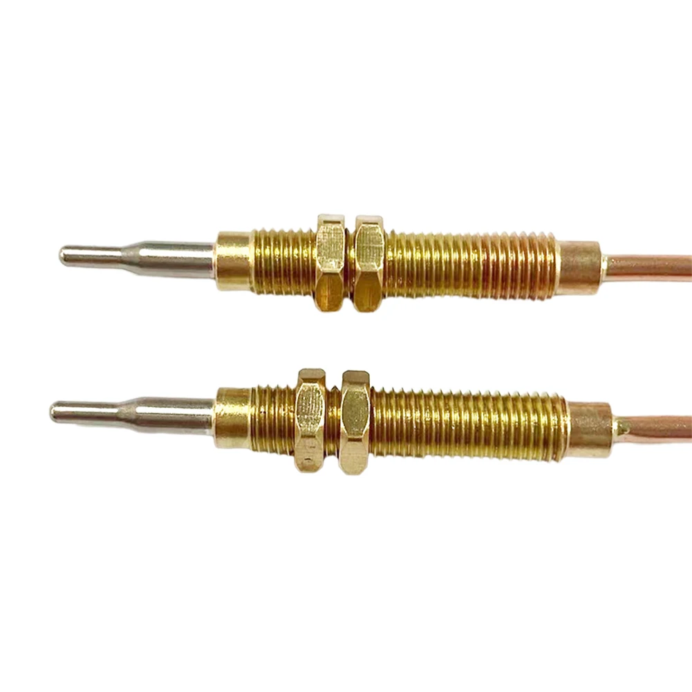 Durable Thermocouple Sensor Gas Fireplace Accessory Accurate Temperature Probe For Gas Heaters Ovens Water Heaters gas thermocouple valve