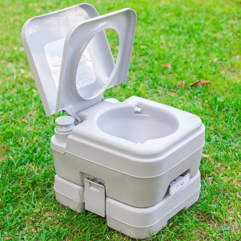 20L Outdoor camping car toilet portable mobile toilet indoor piston pumping water flushing pregnant women toilets 2