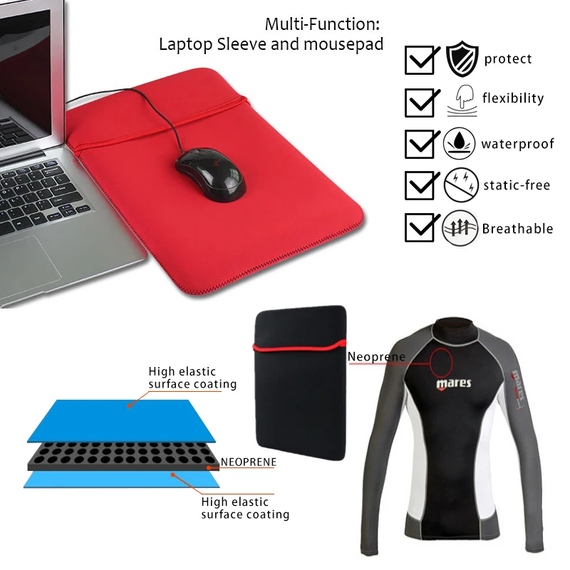Universal Neoprene Laptop and Tablet Protective Sleeve