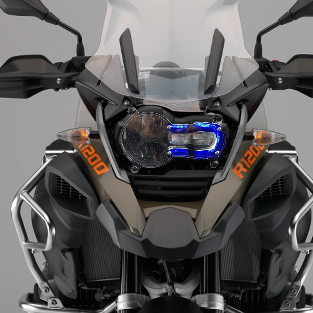 

For BMW GS1200 R1200GS LC ADVENTURE 2013 2014 2015 2016 2017 2018 2019 Headlight Protector Light Cover Protective Guard Acrylic