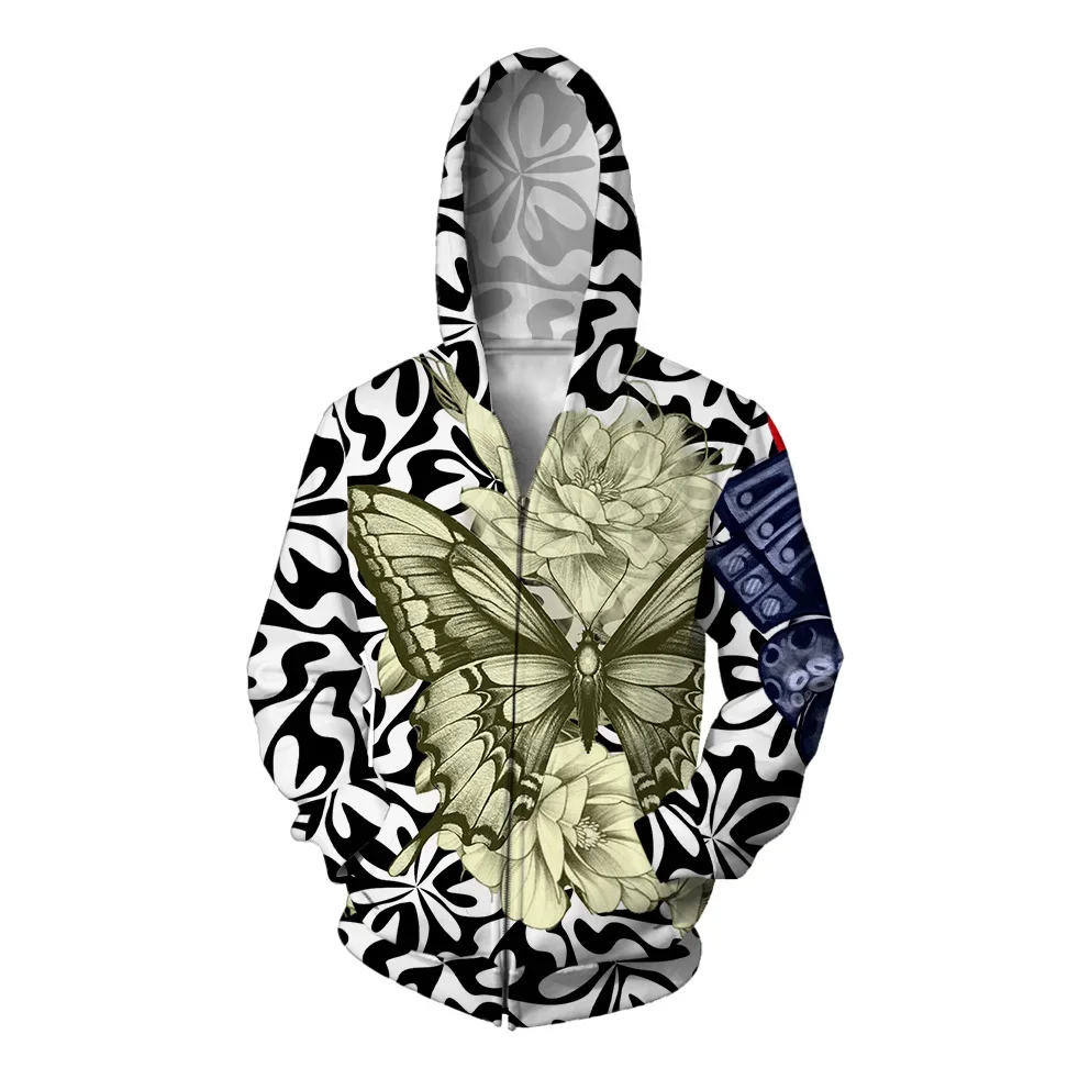 thumbnail image 1 of Sudadera con capucha de otoño para hombre, sudadera con cremallera, sudadera con gráfico de cuervo, sudadera Y2k para hombre, sudadera con capucha holgada gótica, ropa, 1 of 5
