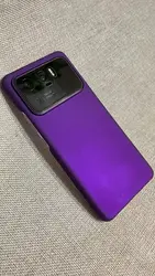 Xiaomi 11 Ultra Case: Sleek Borderless Hard Cover with Lightweight, Fingerprint - Resistant Design - Xiaomi Mi 11 Ultra (PURPLE)