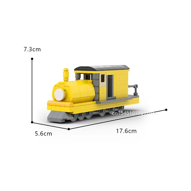 MOC Choo Choo Charles Aranha Trem Modelo com Caixa de Cor e Papel Manual  Building Block Brinquedos Set for Kids Gift - AliExpress