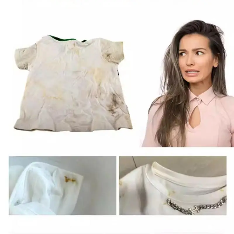 Rust Stain Remover Clothes 80ml Garment Stubborn Stain Cleaner Quick And Easy Dirt Removal Clothing Cleaner For Copper Rust